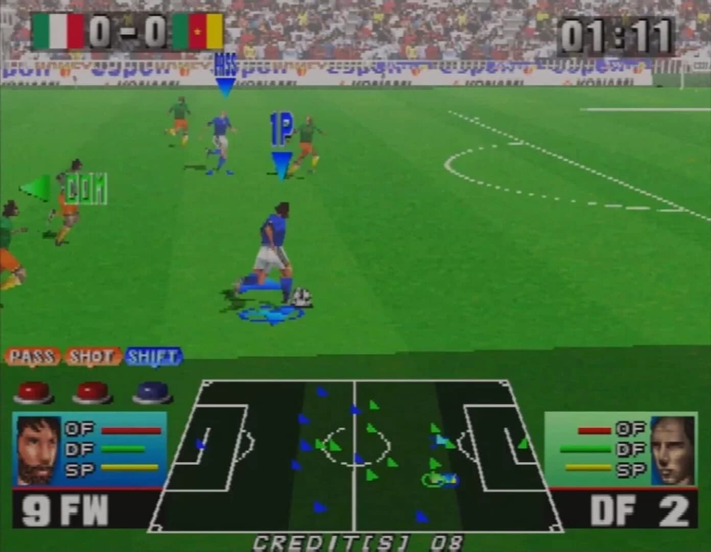 Heat of Eleven '98 screenshot 1