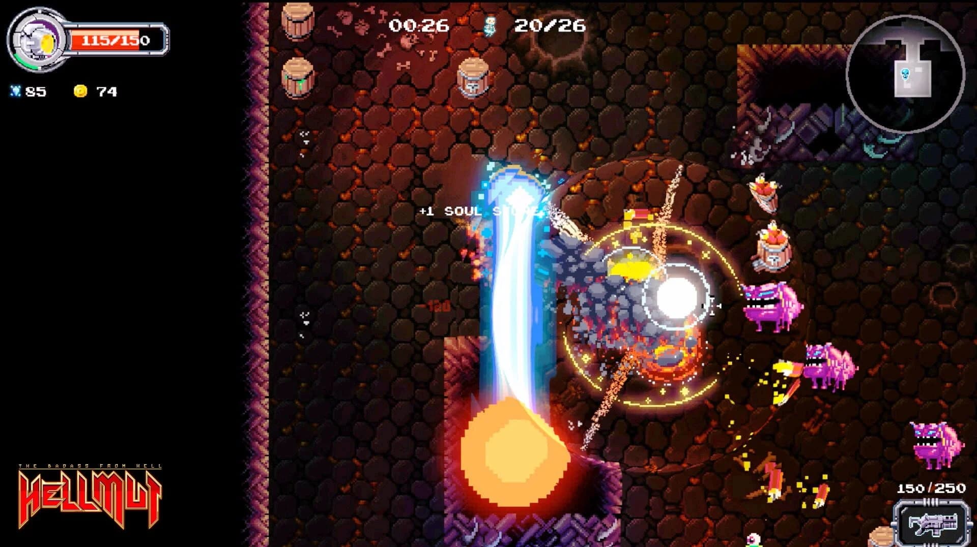 Hellmut: The Badass from Hell screenshot 1