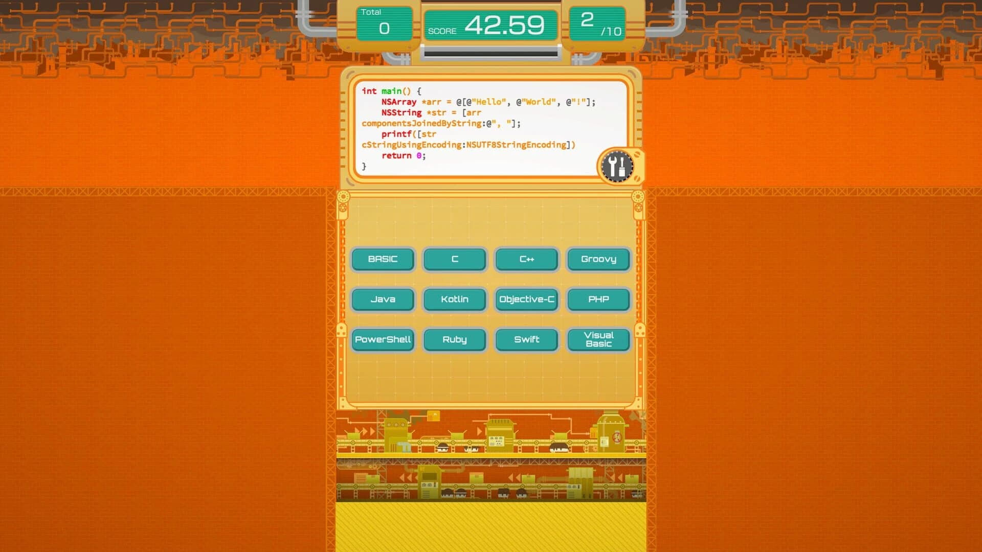 HelloWorldFactory screenshot 4