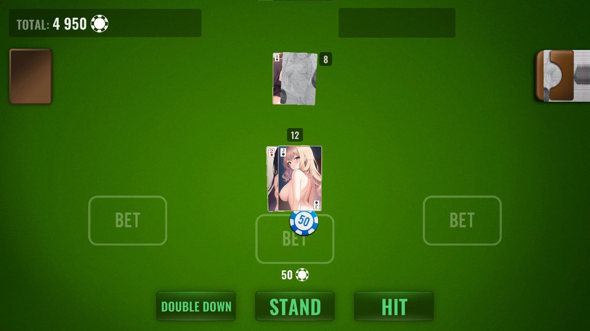 Hentai Blackjack screenshot 2