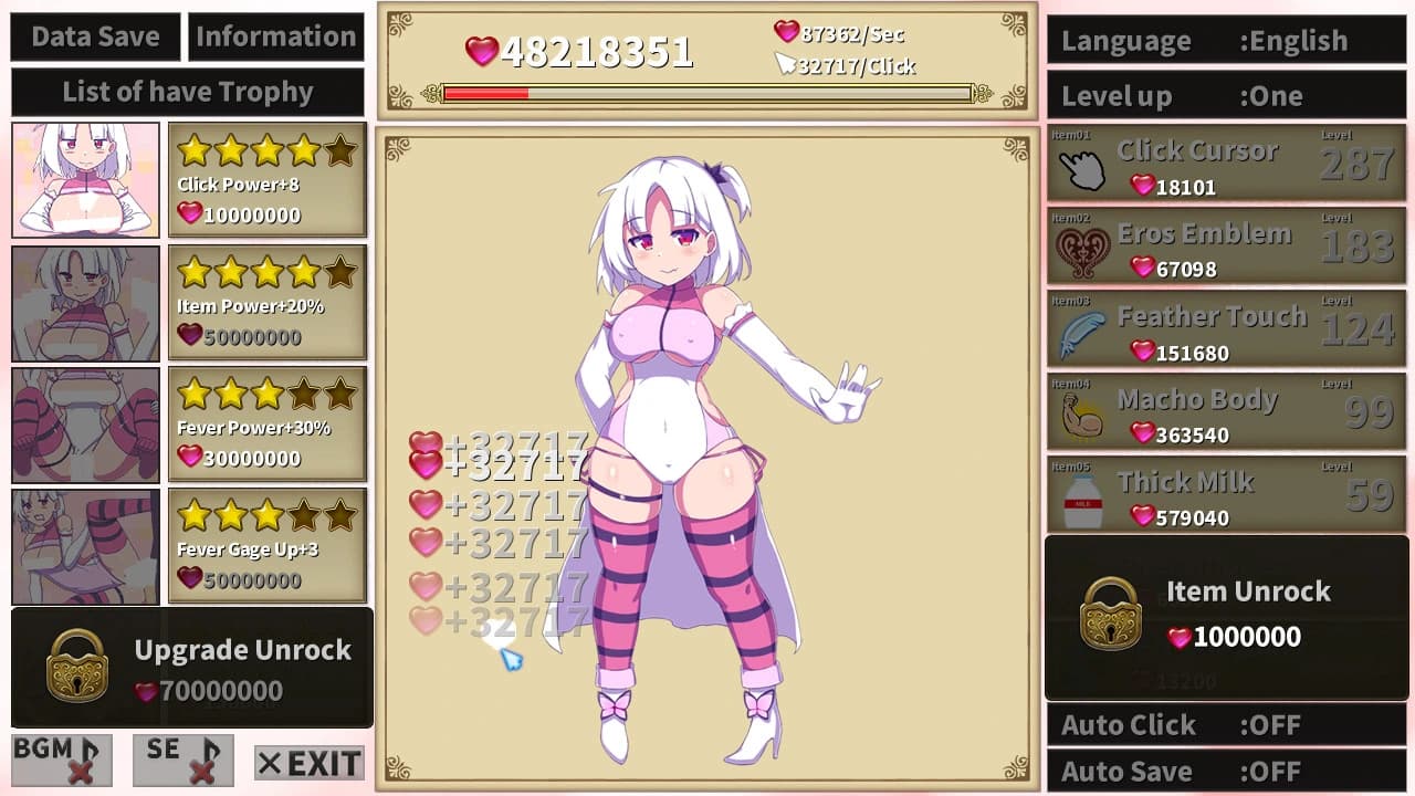 Hentai Girl Clicker screenshot 2