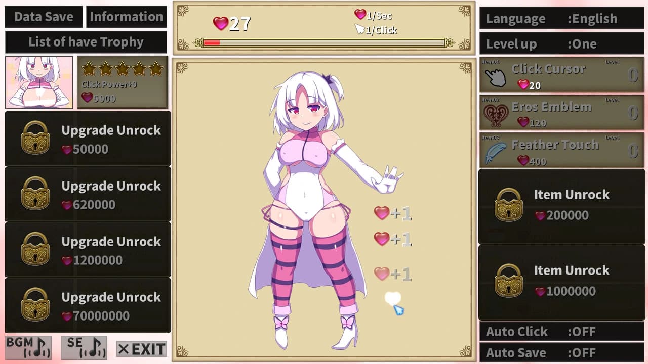 Hentai Girl Clicker screenshot 1