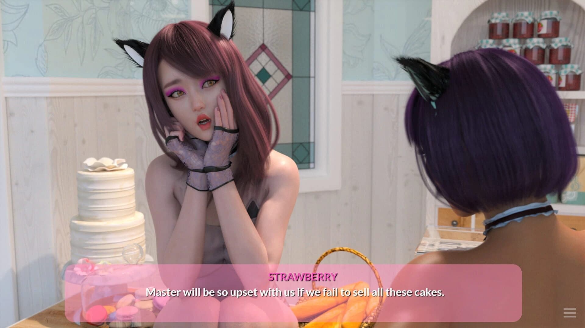 Hentai Girls: Neko Pastry screenshot 2