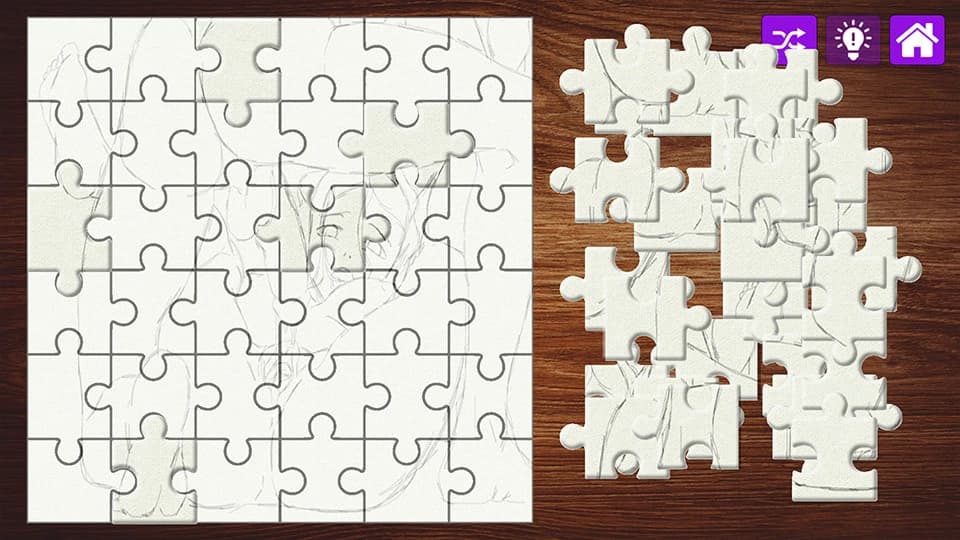 Hentai Jigsaw Puzzle Collection: Autumn screenshot 3