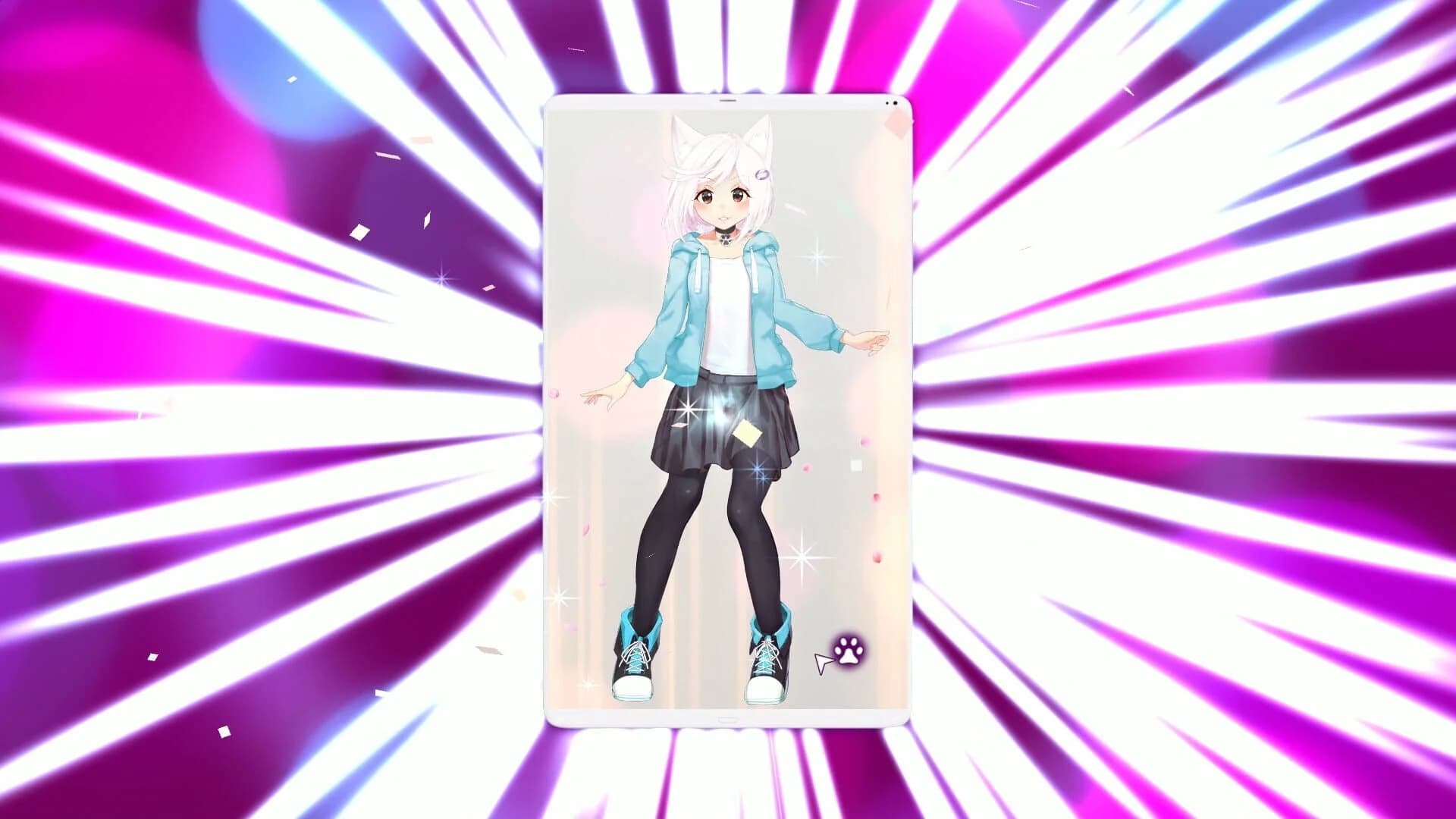 Hentai Mosaique Neko Waifus screenshot 4