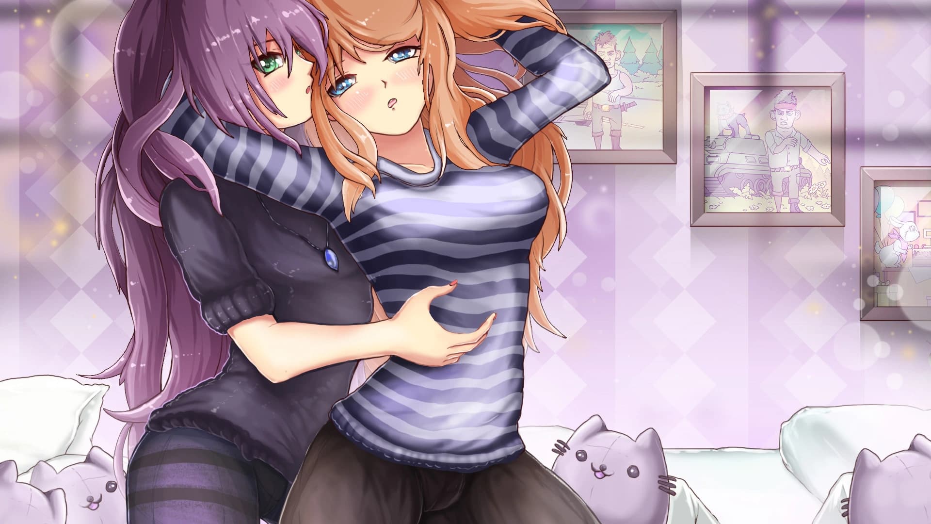 Hentai Two Girls screenshot 3