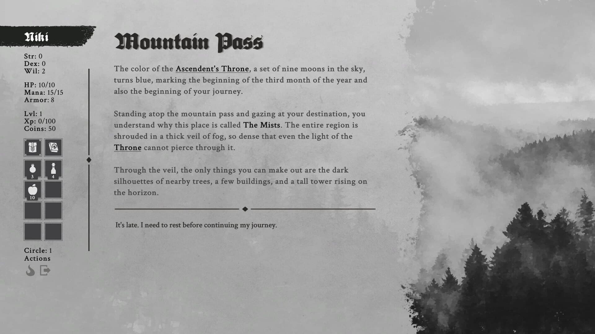 Herald of the Mists screenshot 1