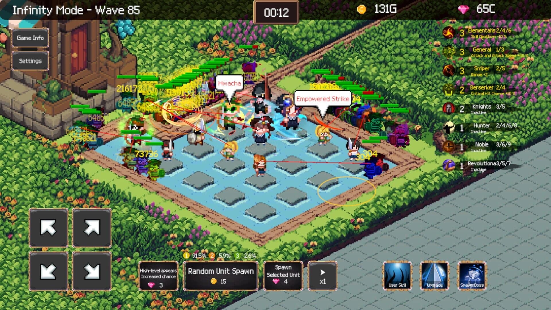 Hero 2048 screenshot 2
