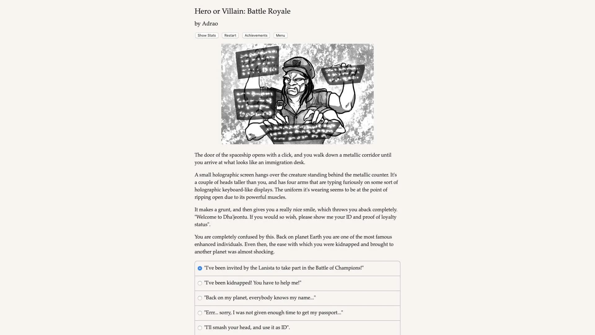 Hero or Villain: Battle Royale screenshot 4