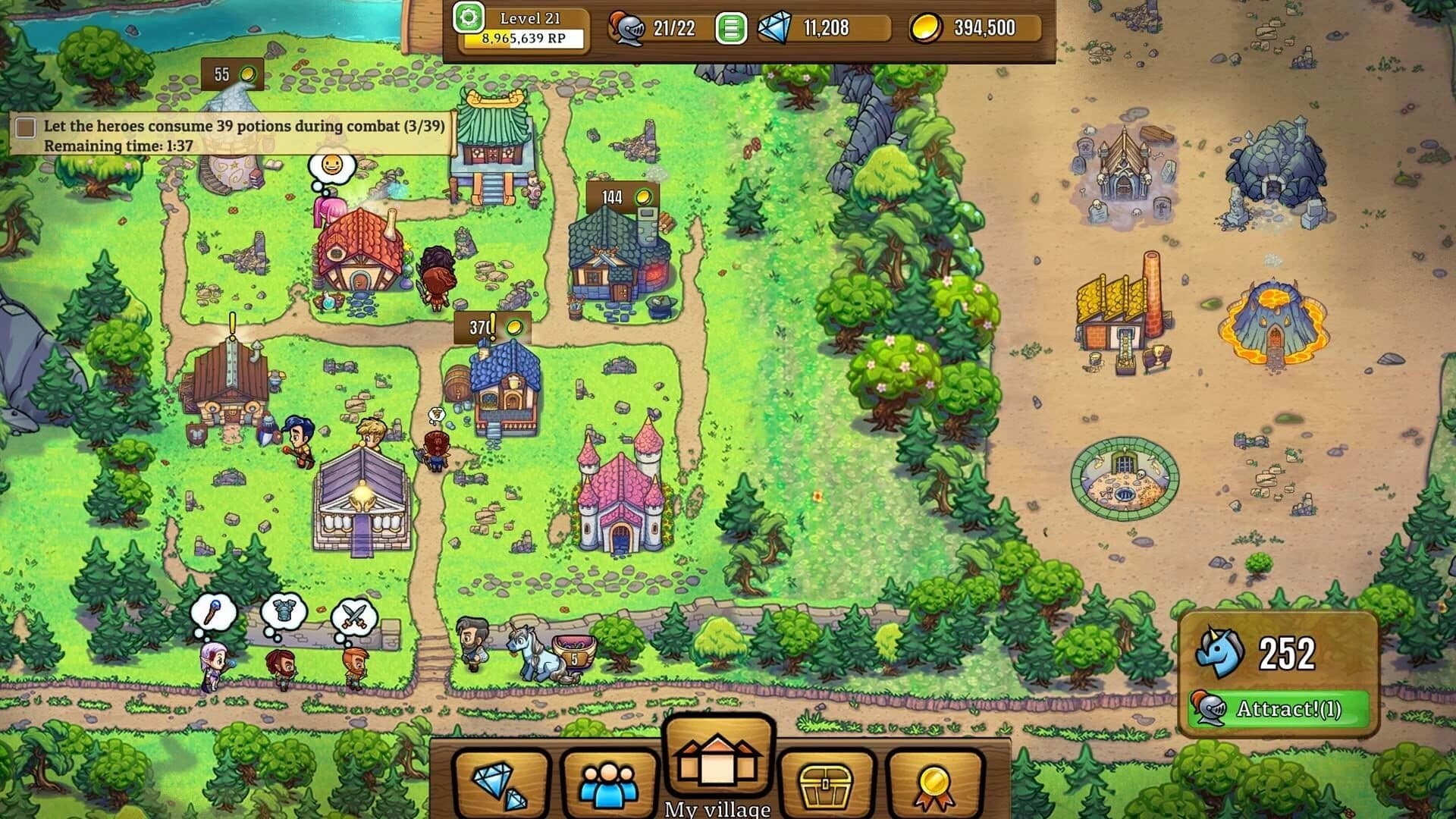 Hero Park screenshot 1