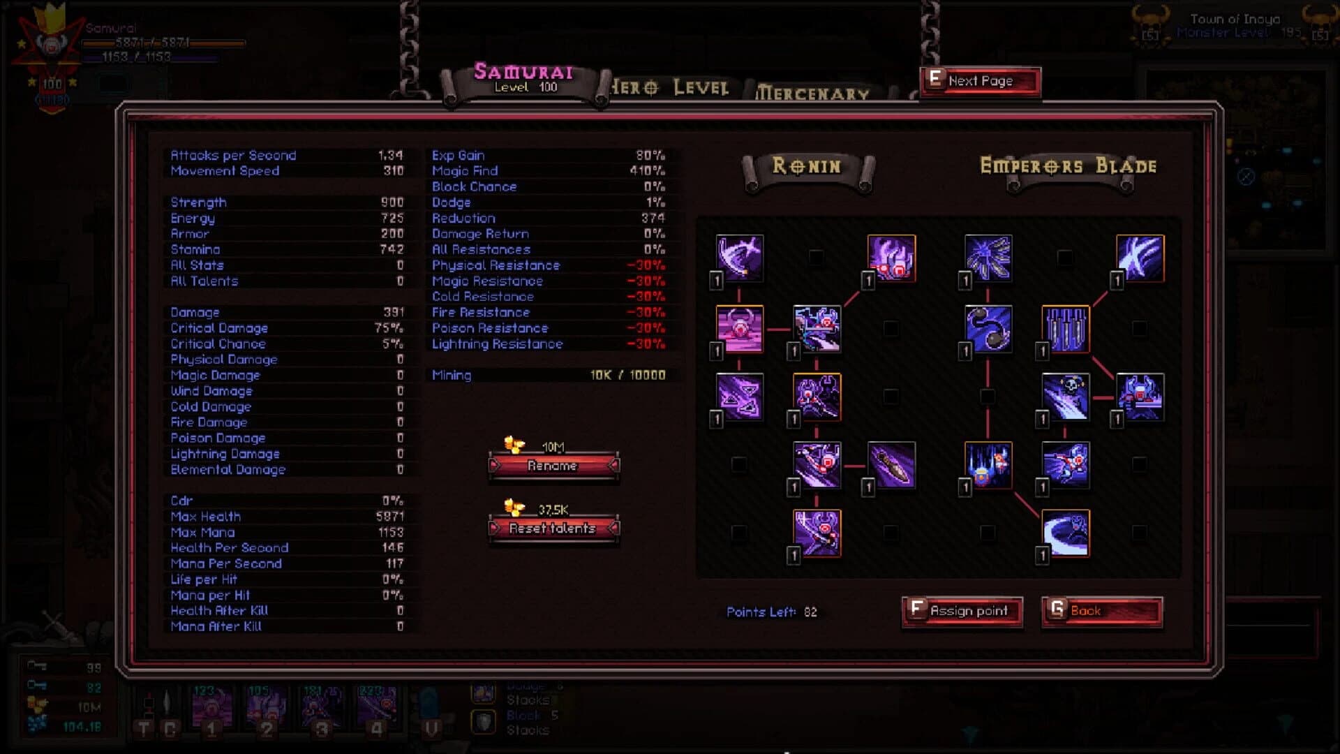 Hero Siege: Class - Samurai screenshot 3