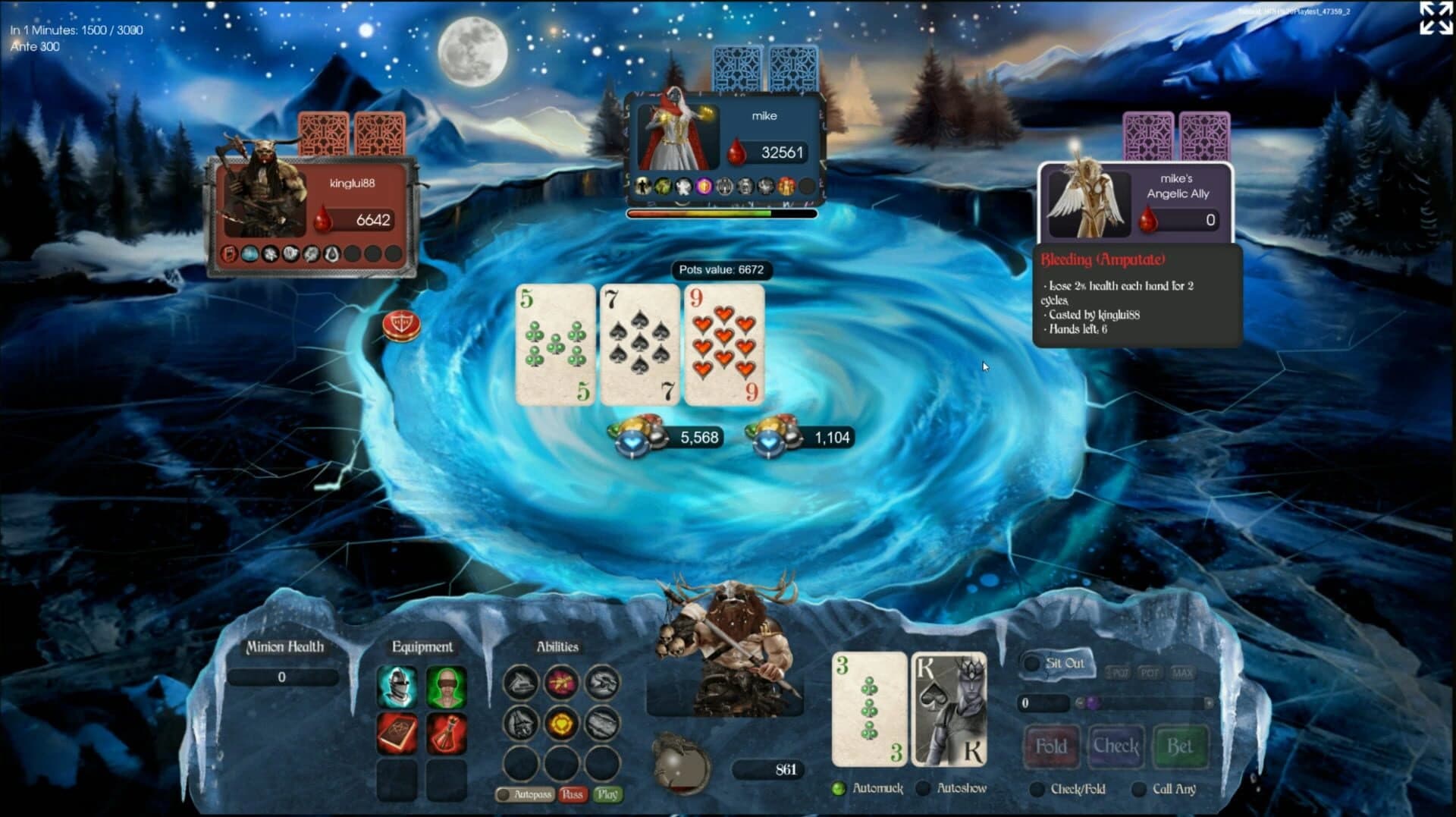 Heroes of Holdem screenshot 2
