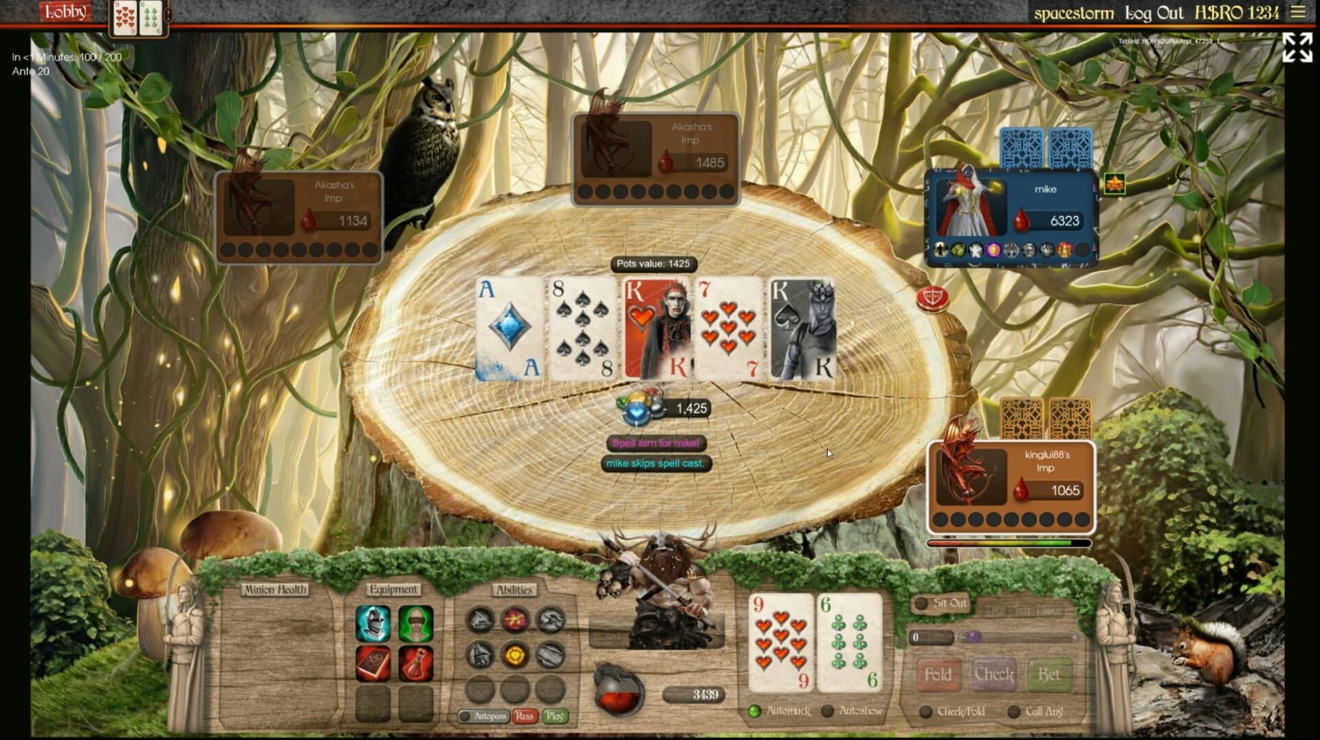 Heroes of Holdem screenshot 1