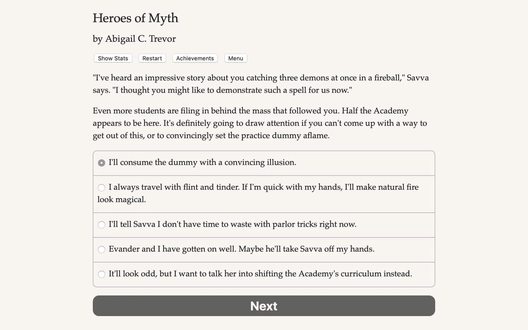 Heroes of Myth screenshot 3