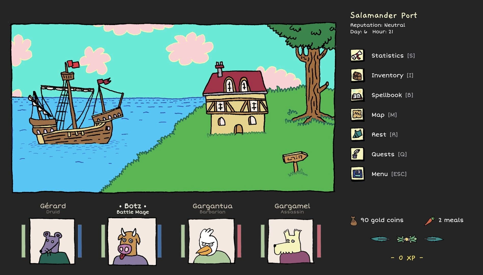 Heroes of the Seven Islands screenshot 4