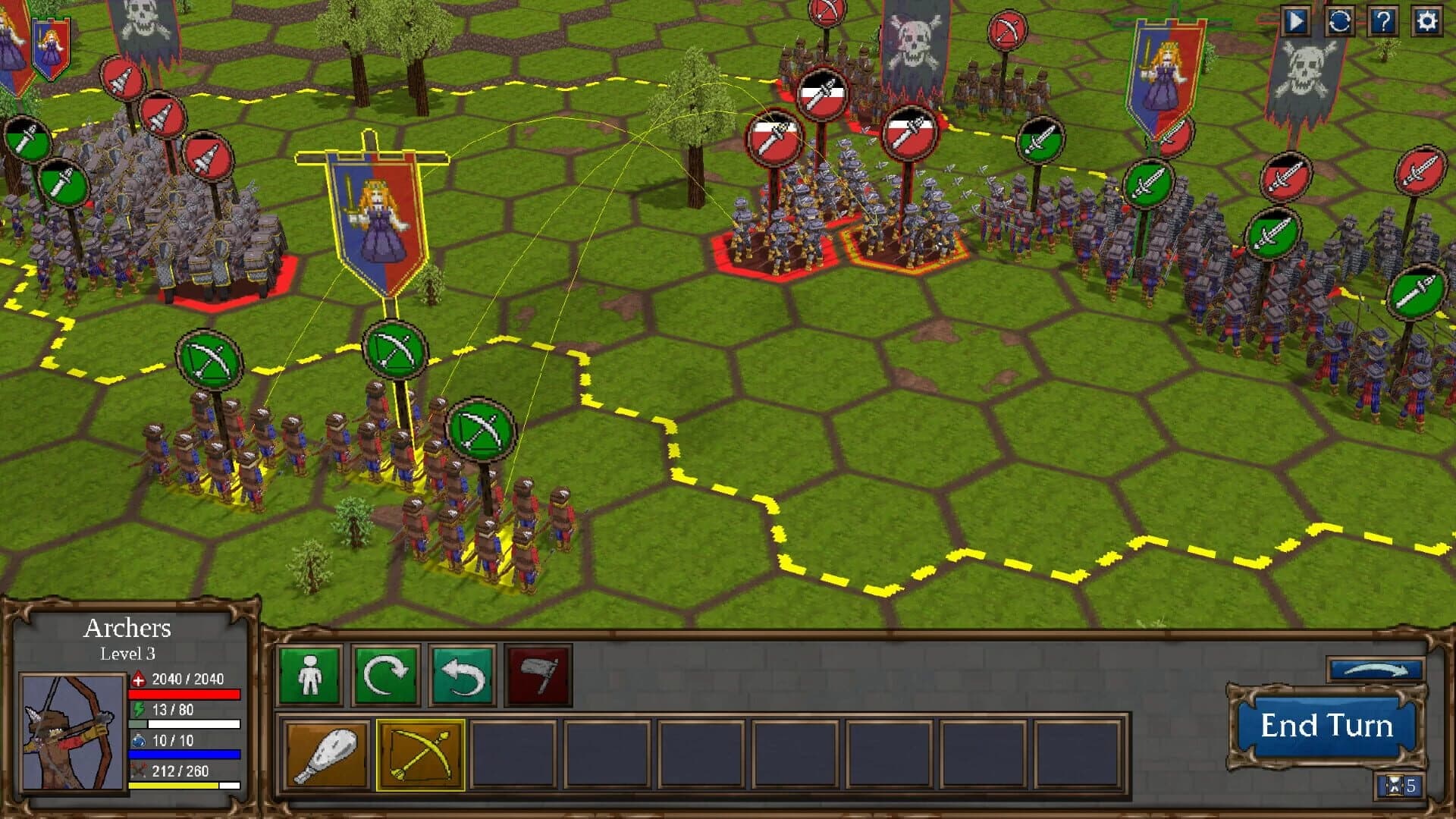 Heroes, Warlords and Ruin screenshot 2