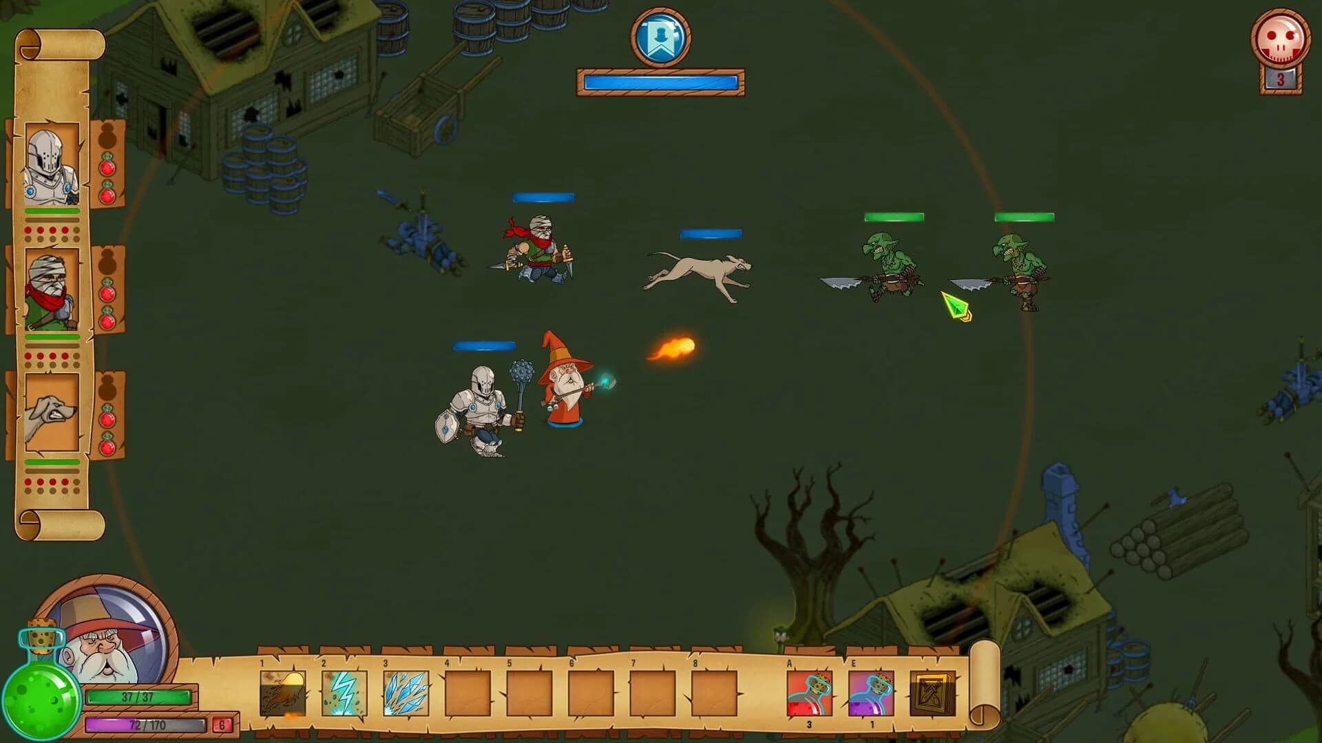 Heroic Mercenaries screenshot 2