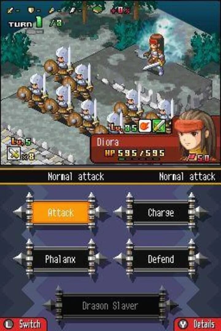 Hero's Saga Laevatein Tactics screenshot 1