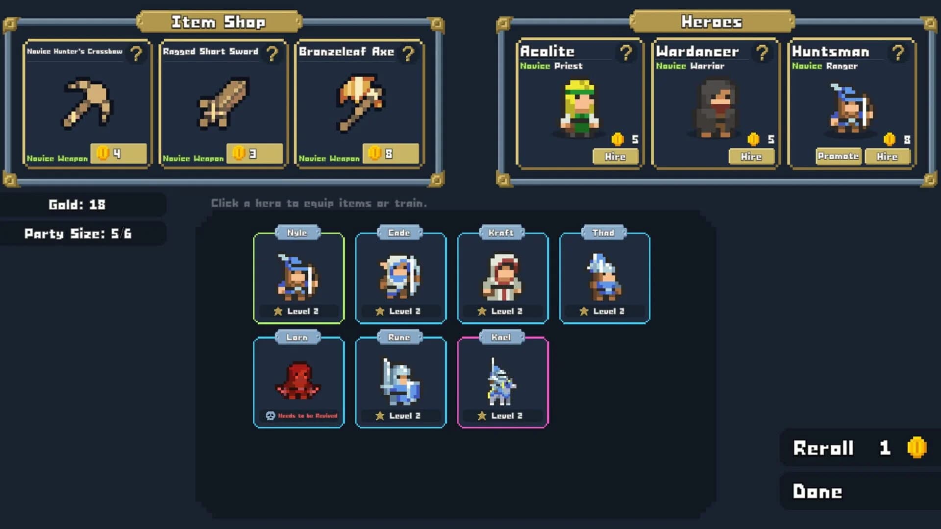 Hero's Warband screenshot 5