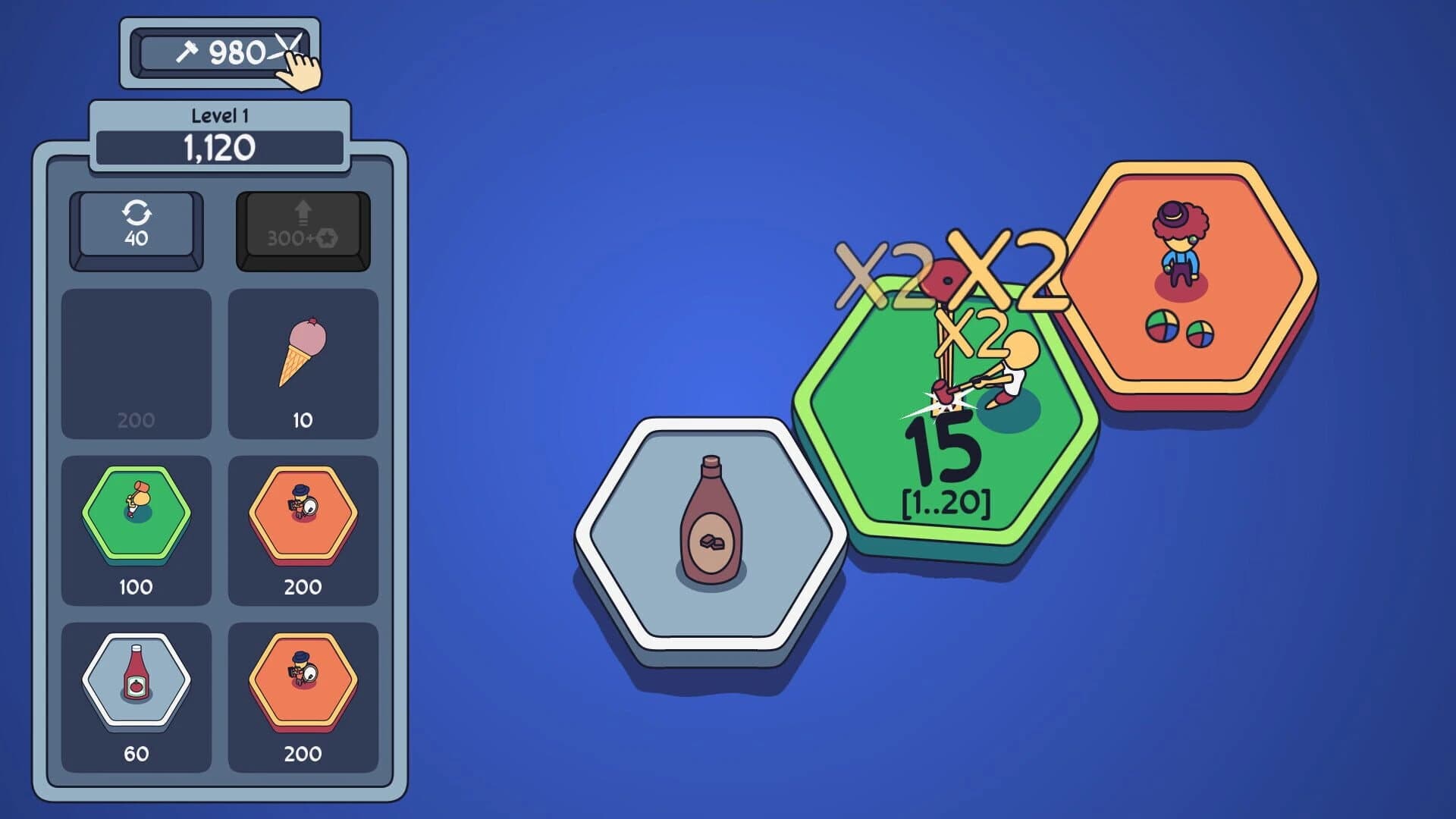 Hex Strikers screenshot 1