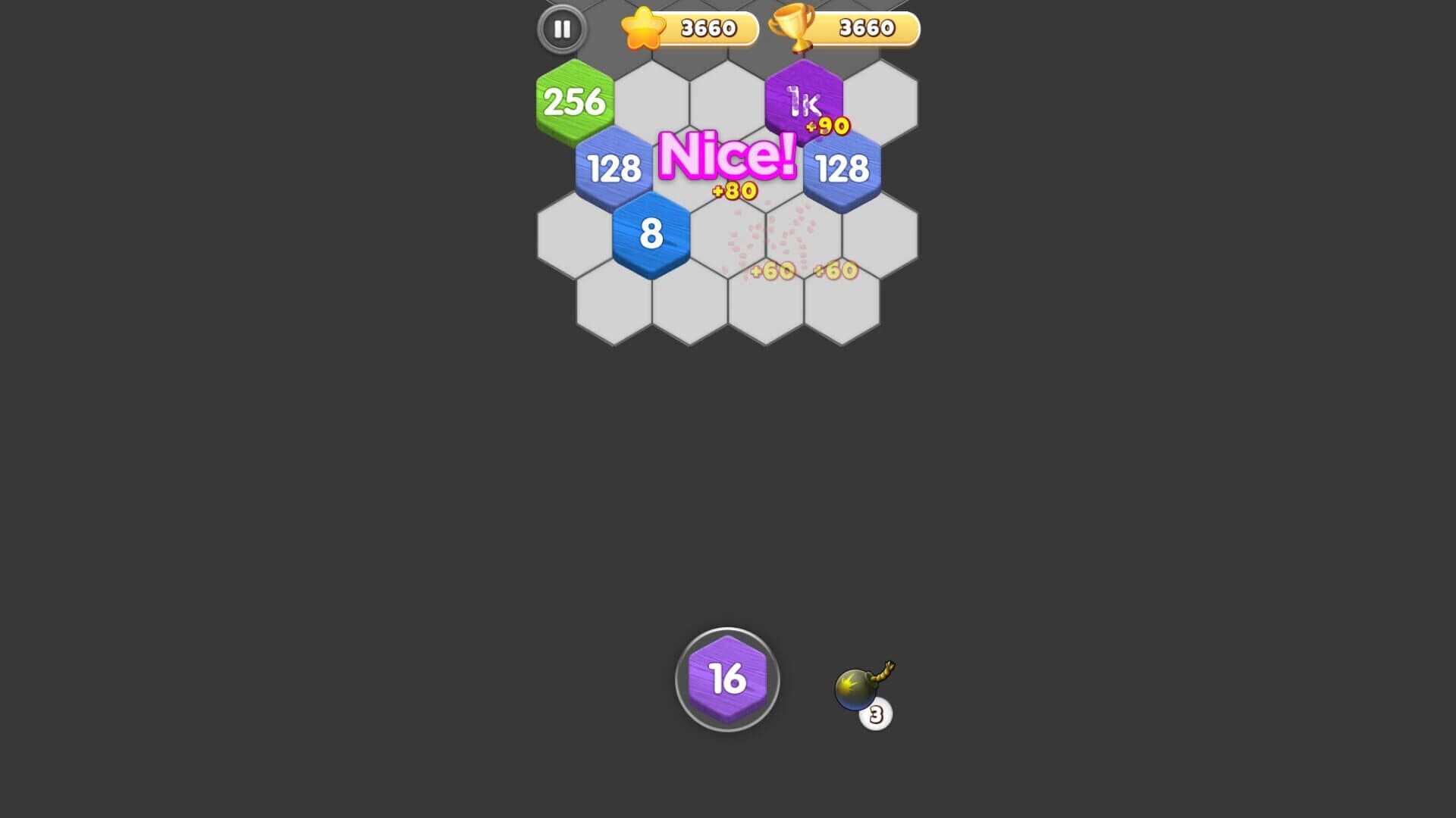 Hexa Fusion 2048 screenshot 4