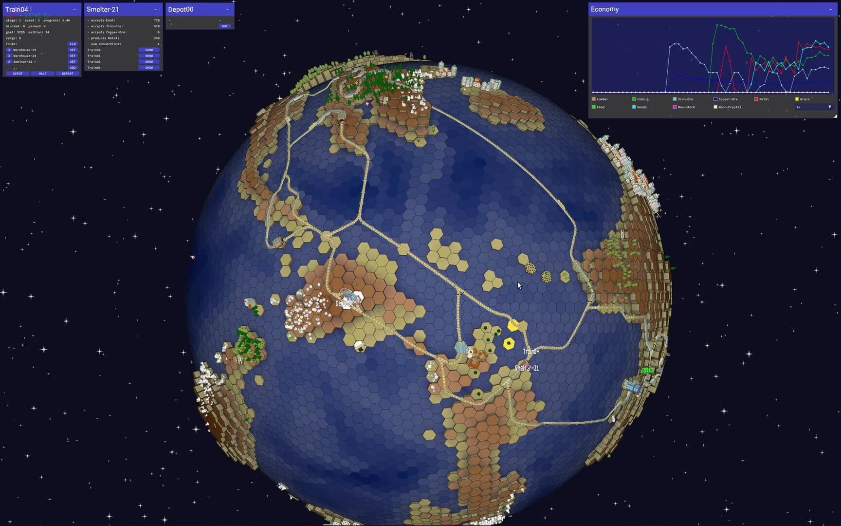 Hexa Trains screenshot 5