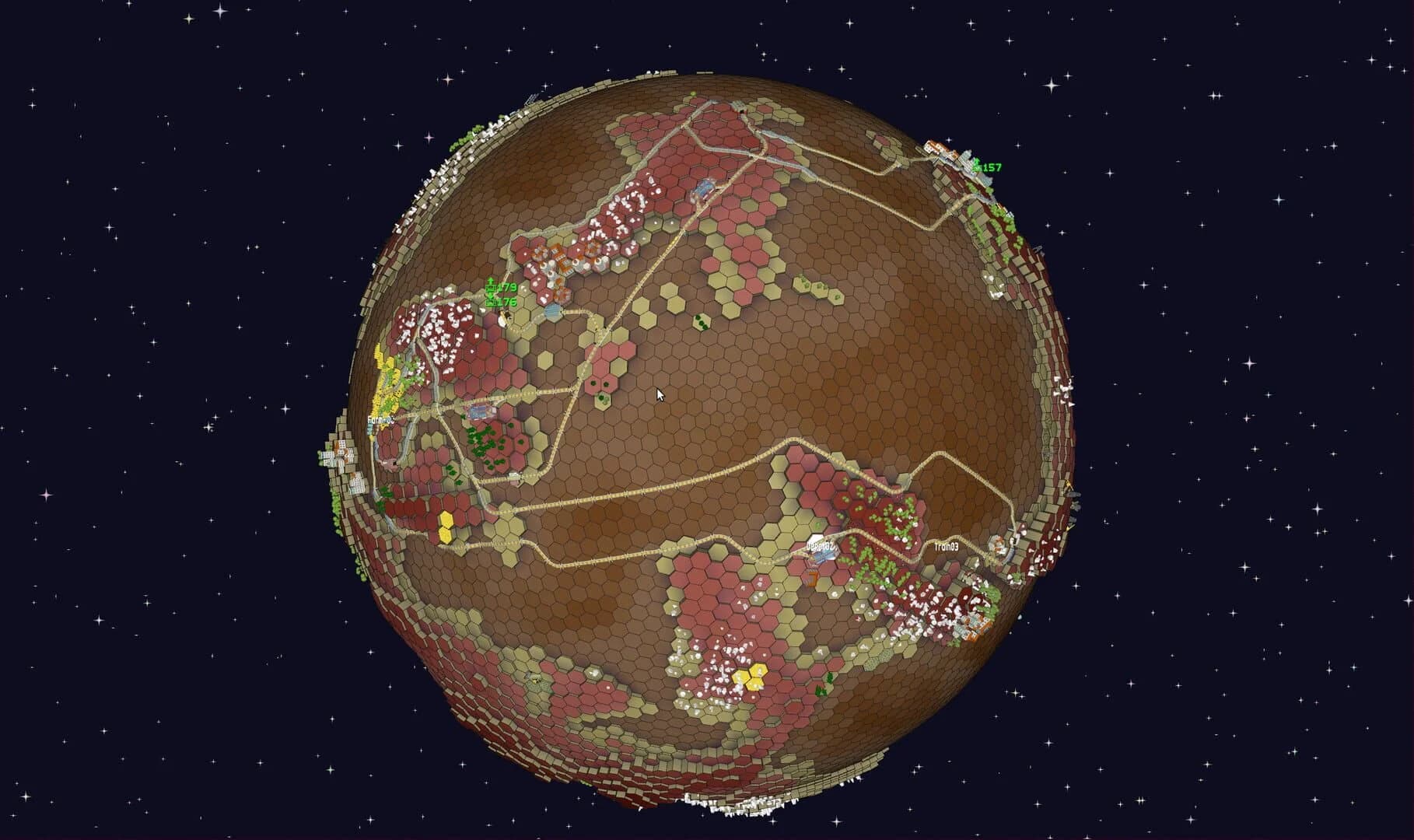 Hexa Trains screenshot 1