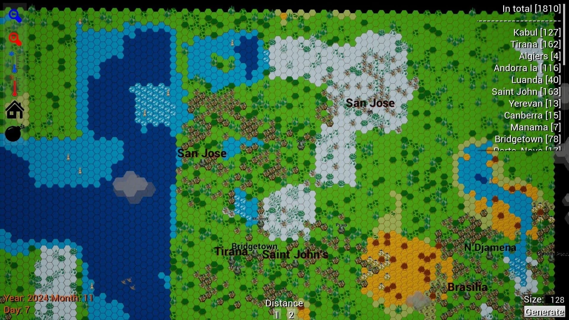 Hexagon World screenshot 1