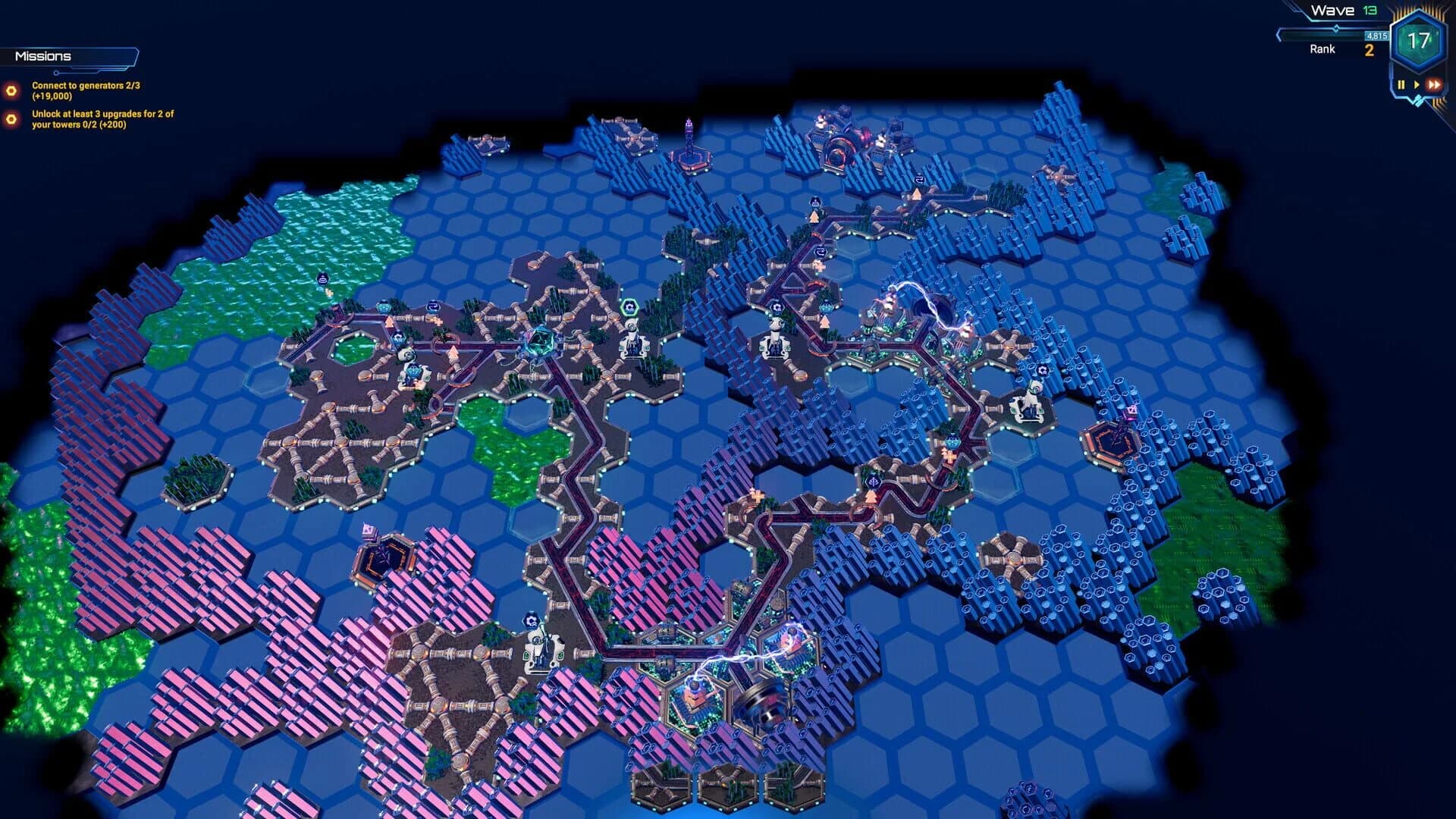 HexaScape: Cyber Defense screenshot 2