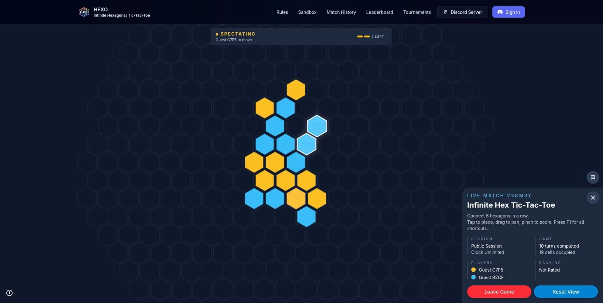 HeXO screenshot 1