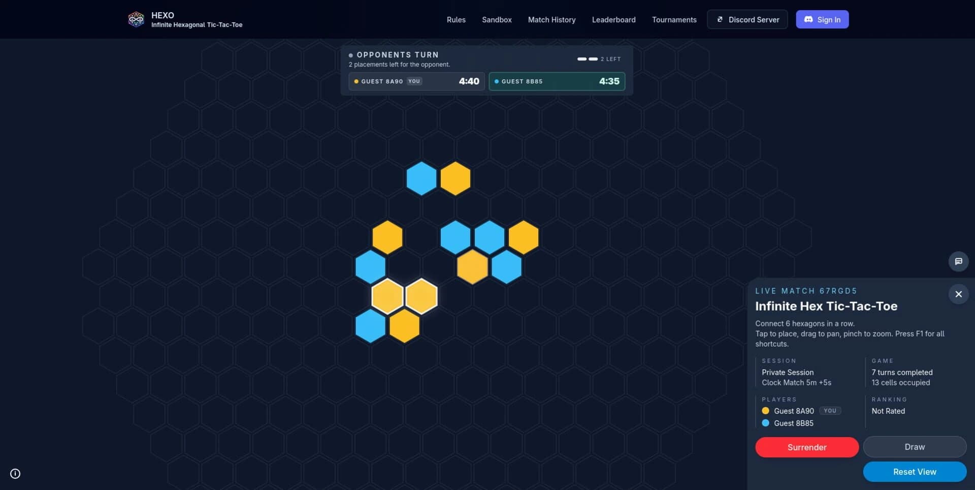 HeXO screenshot 2