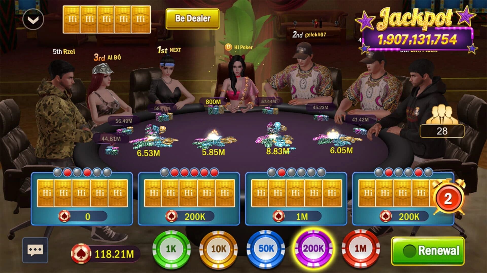 Hi Poker 3D: Texas Holdem screenshot 1