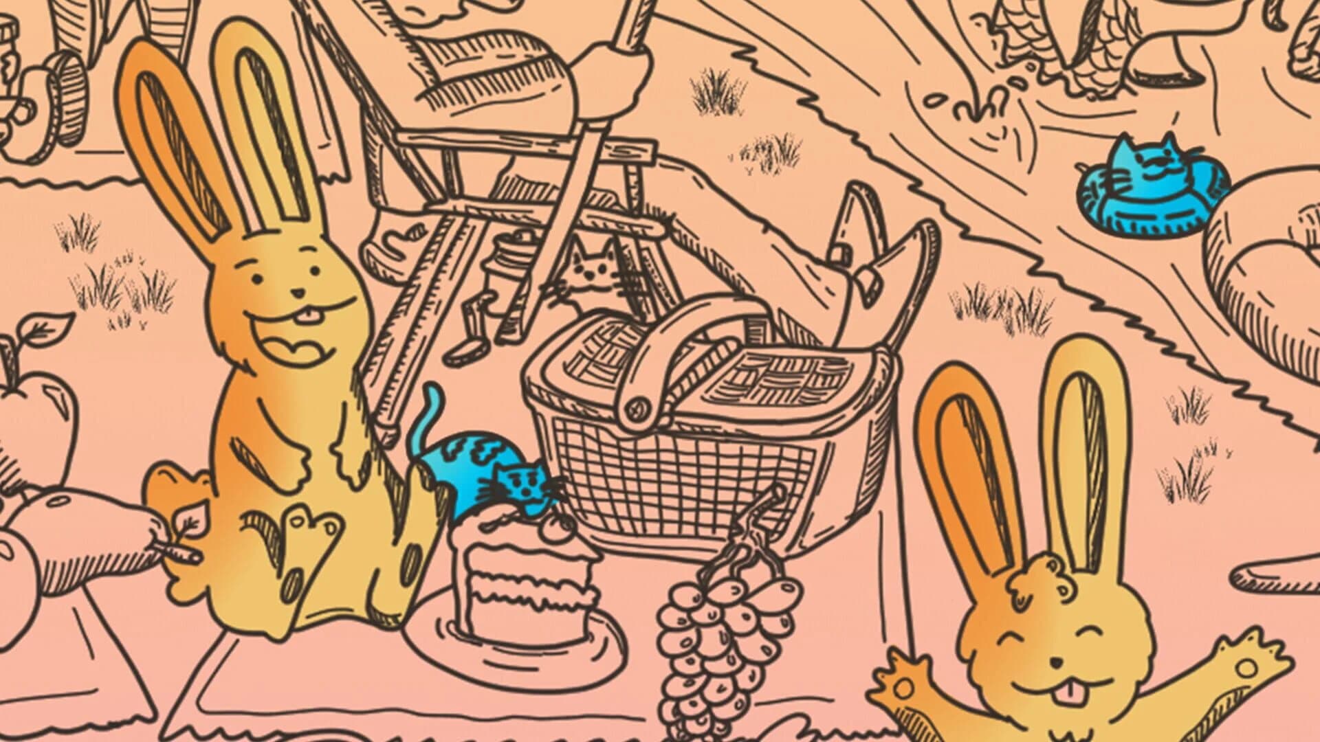 Hidden Cats: Easter screenshot 1