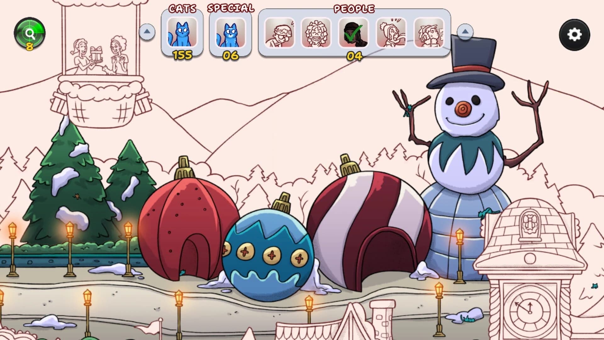 Hidden Cats in Christmas screenshot 3