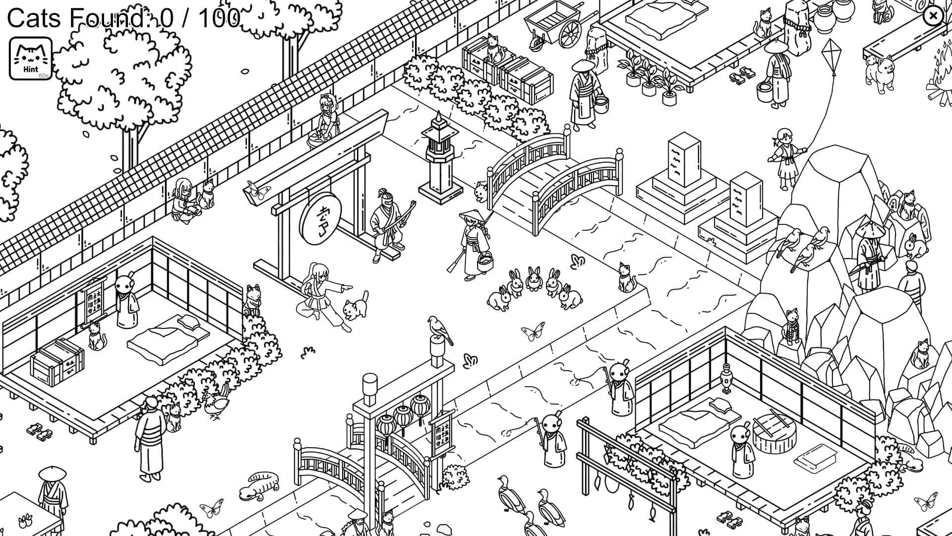 Hidden Cats In Japanese Village screenshot 5