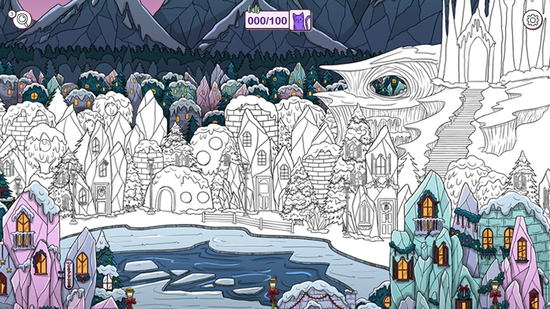 Hidden Cats in Santa's Realm screenshot 4