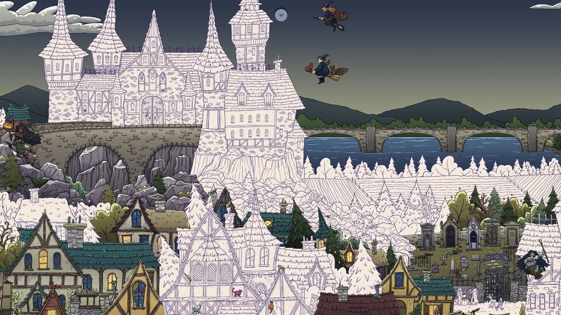 Hidden Cats in Spooky Village screenshot 3