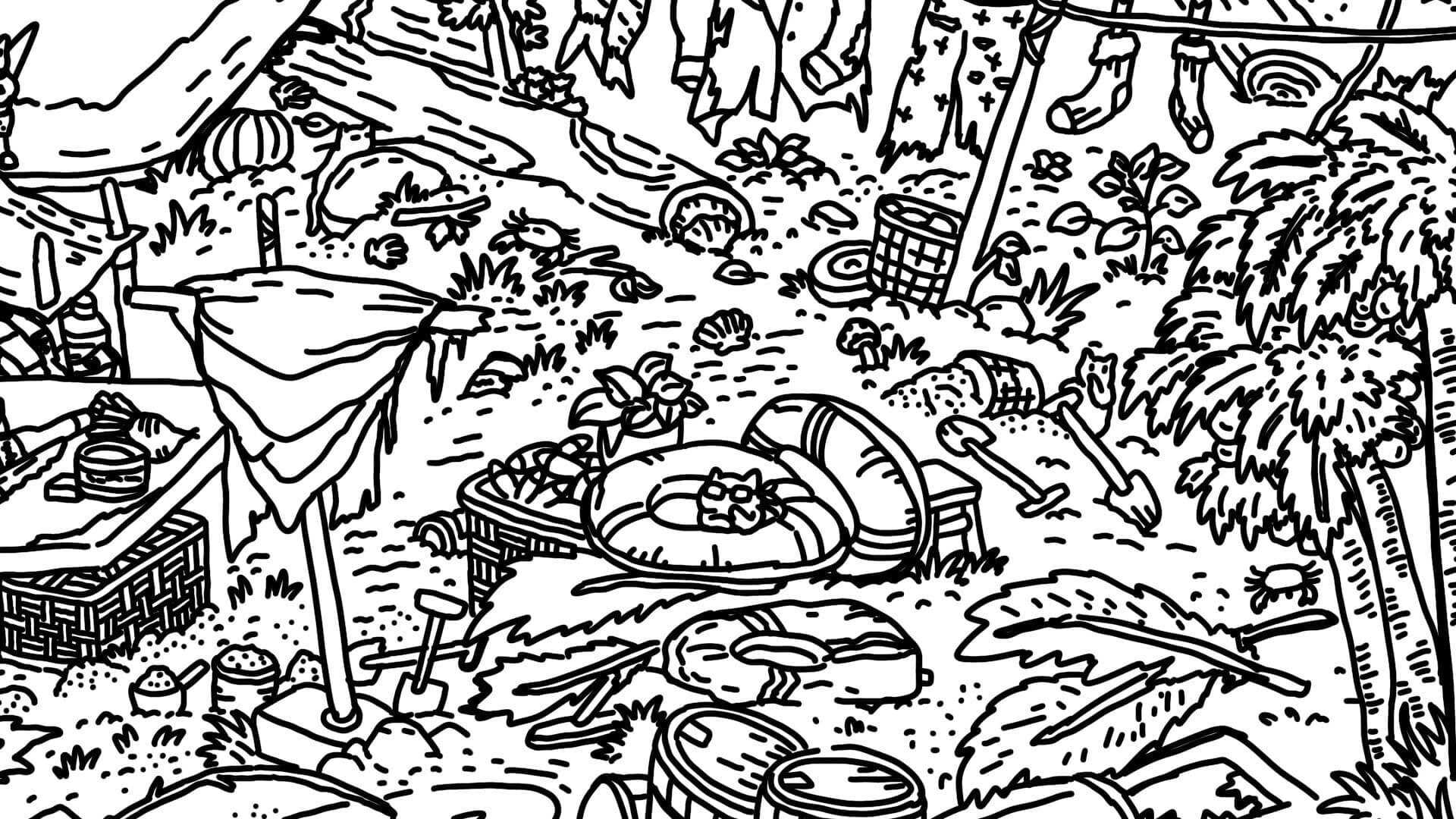 Hidden Cats In White Sand Village screenshot 5