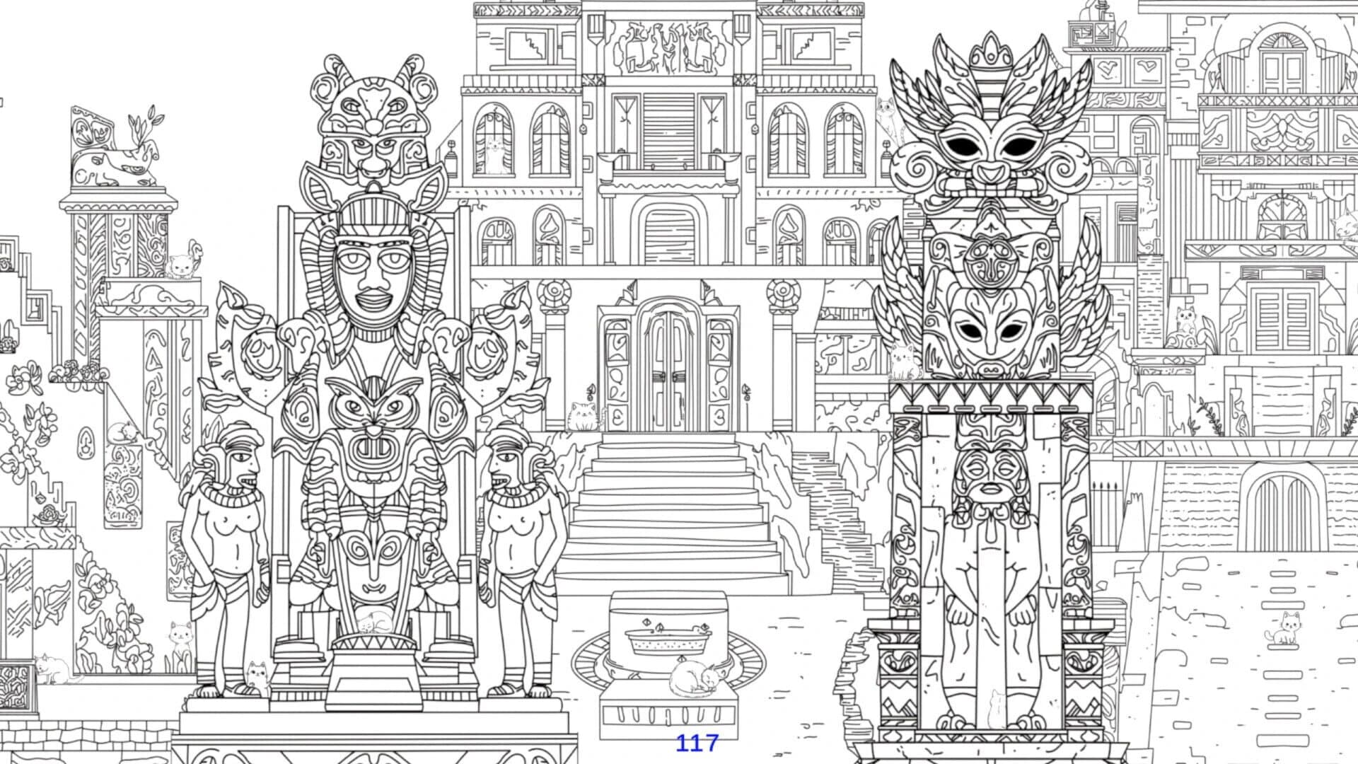 Hidden Cats of Mayan screenshot 4