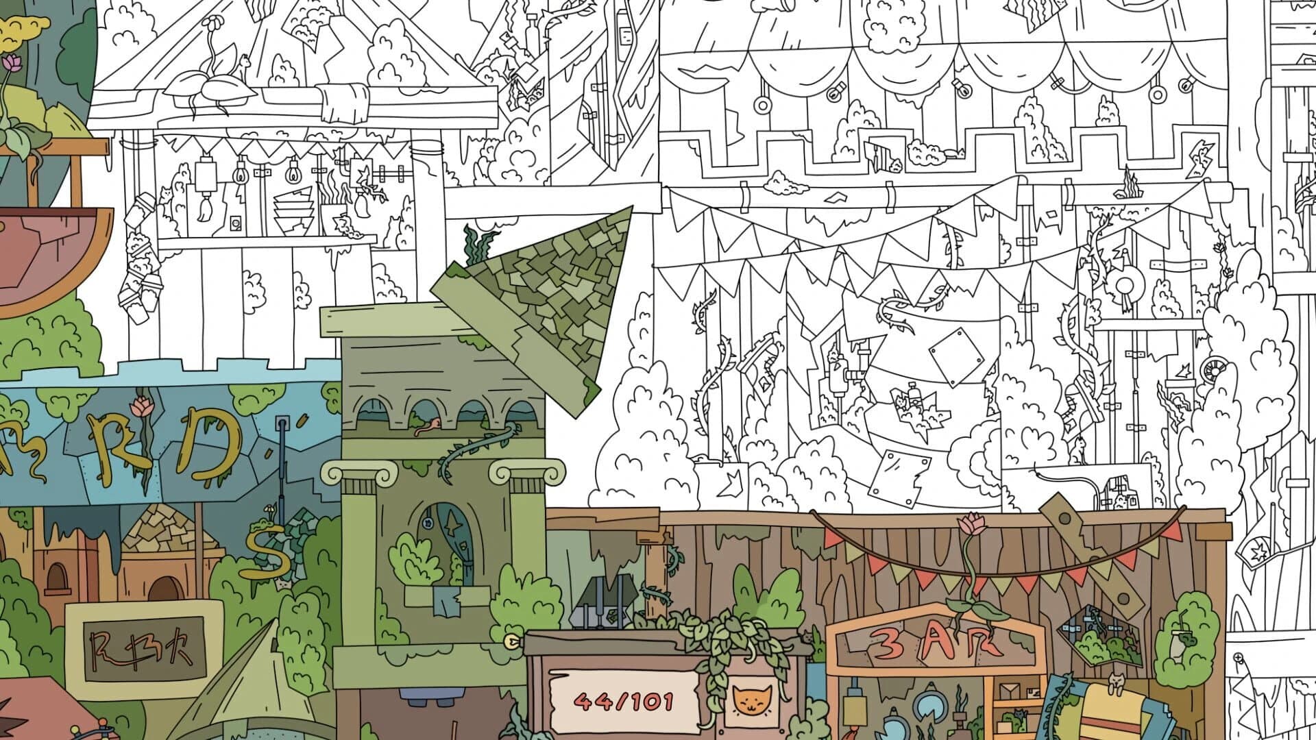 Hidden Cats: Old Amusement Park screenshot 2