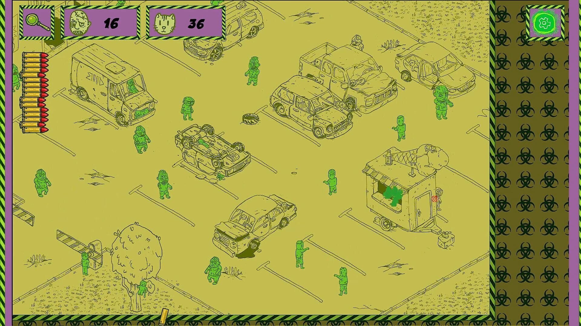 Hidden Cats vs Zombies screenshot 1