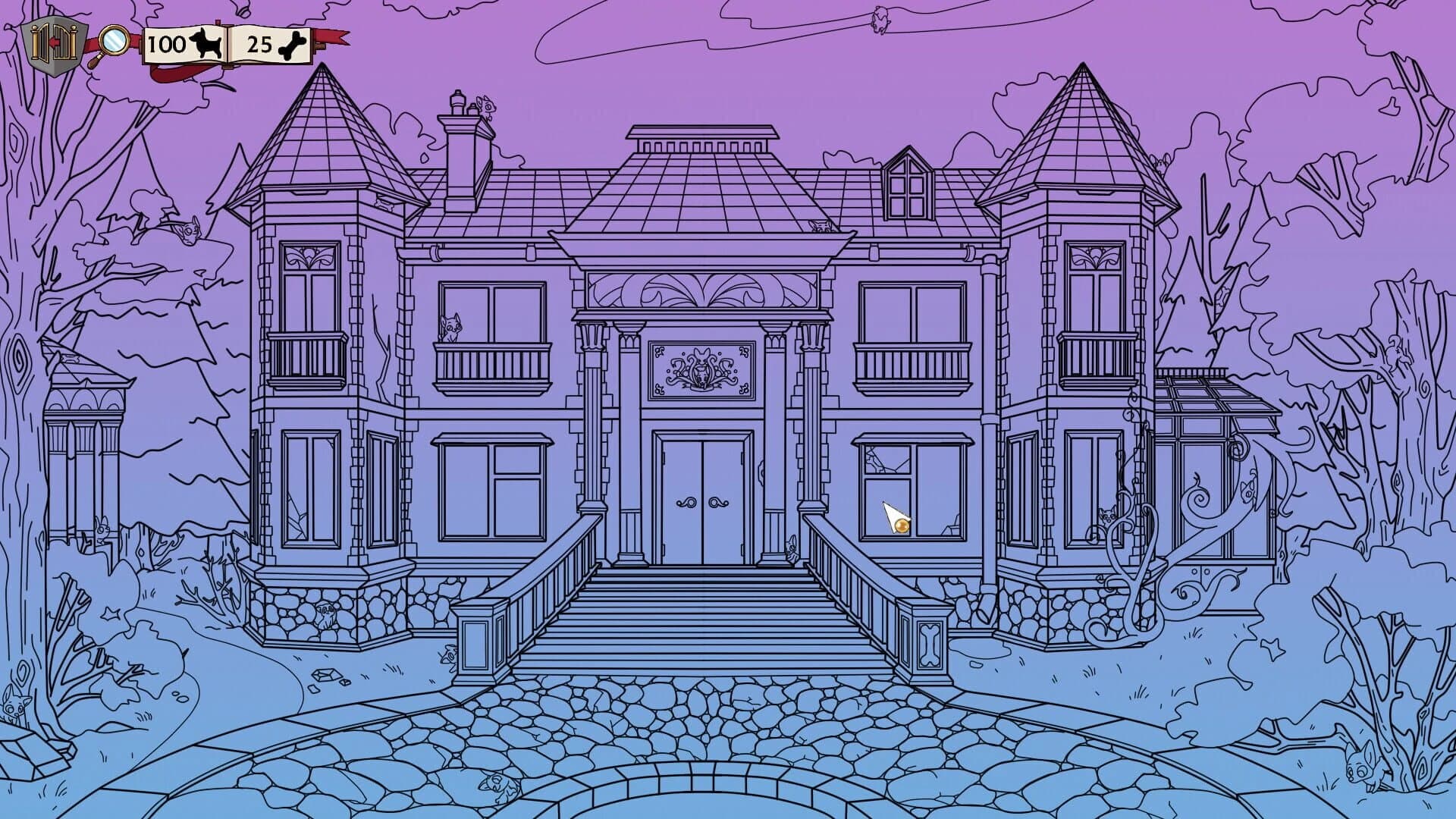 Hidden Corgi Mansion screenshot 1