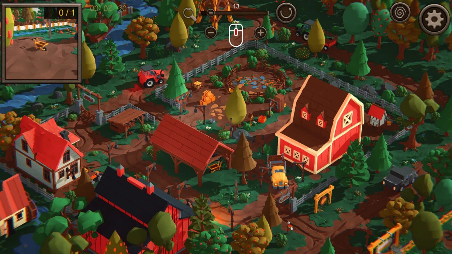 Hidden Farm Top-Down 3D screenshot 5