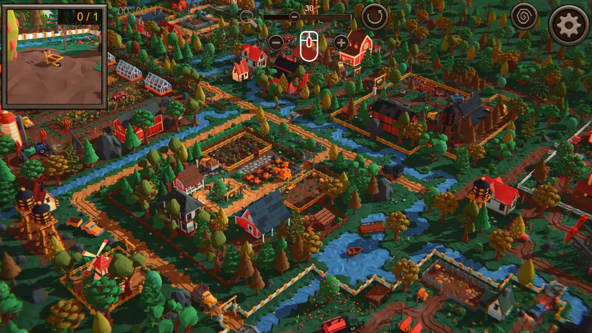 Hidden Farm Top-Down 3D screenshot 3