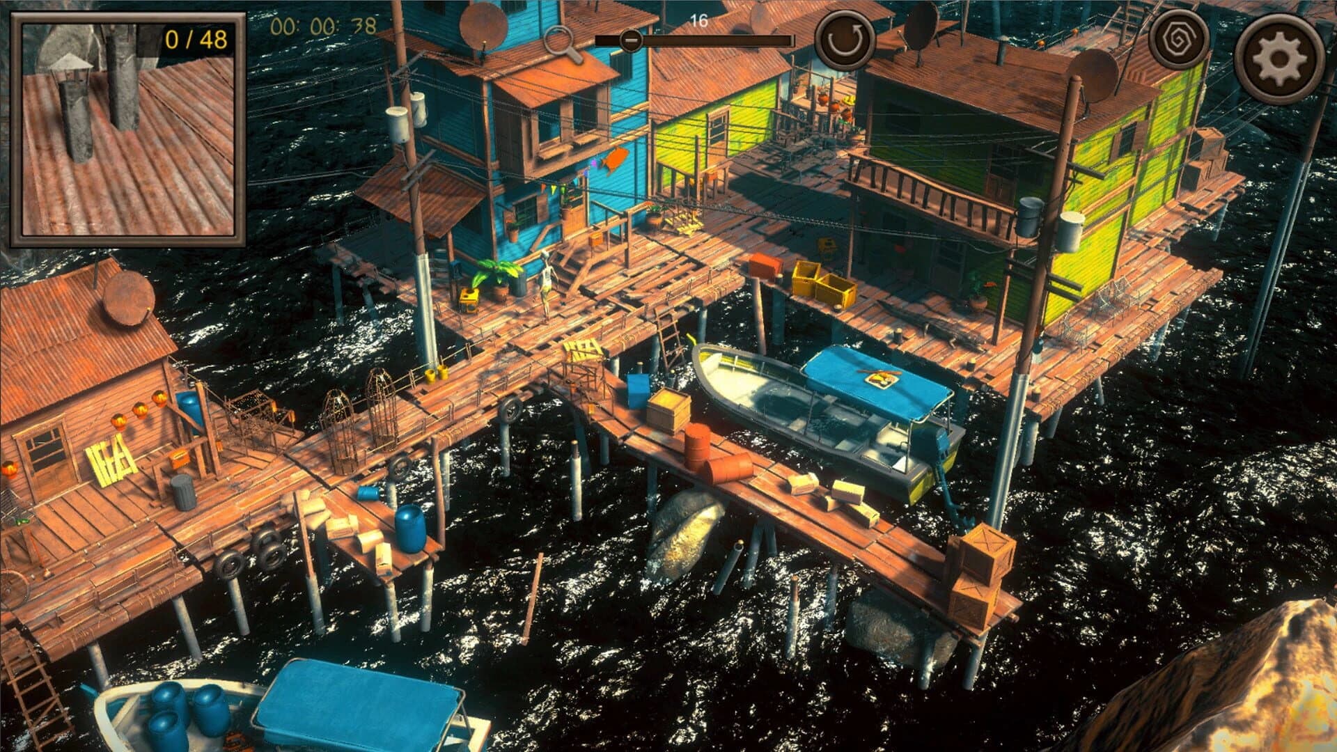 Hidden Floating City Top-Down 3D screenshot 5