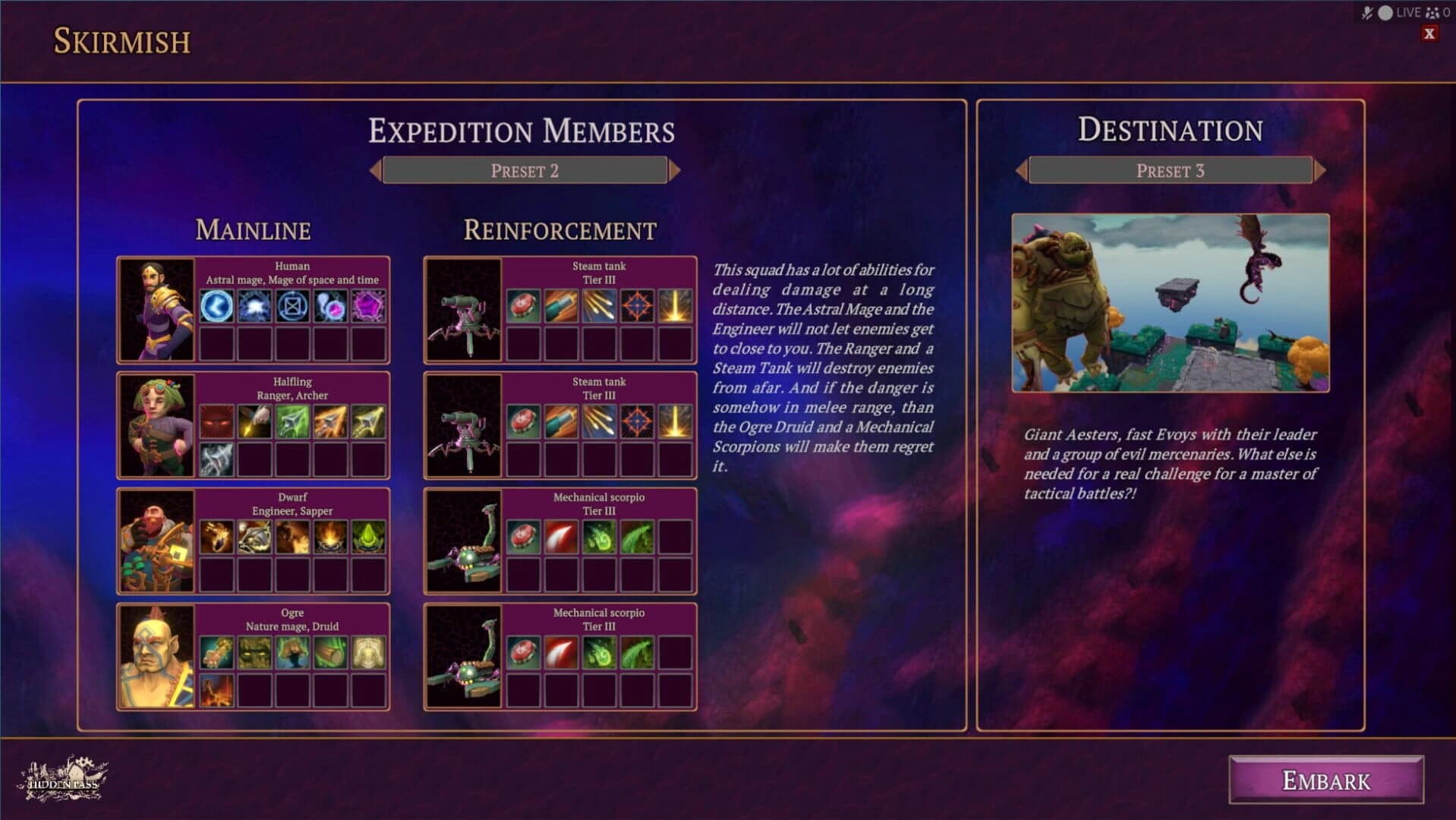 Hidden Pass Skirmishes screenshot 3