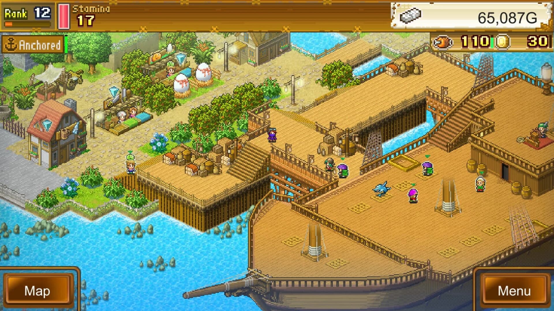 High Sea Saga DX screenshot 1
