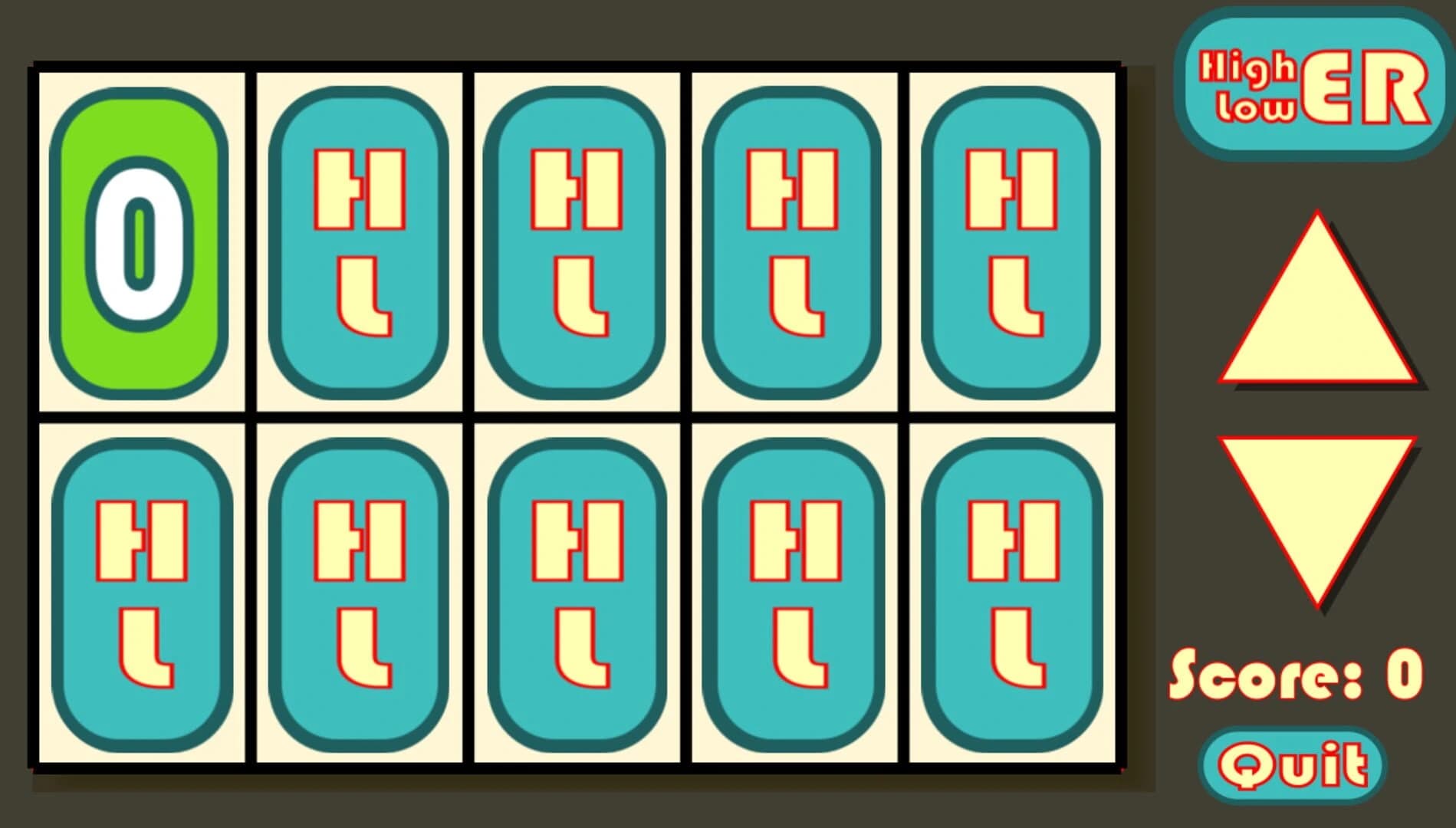 HigherLower screenshot 2