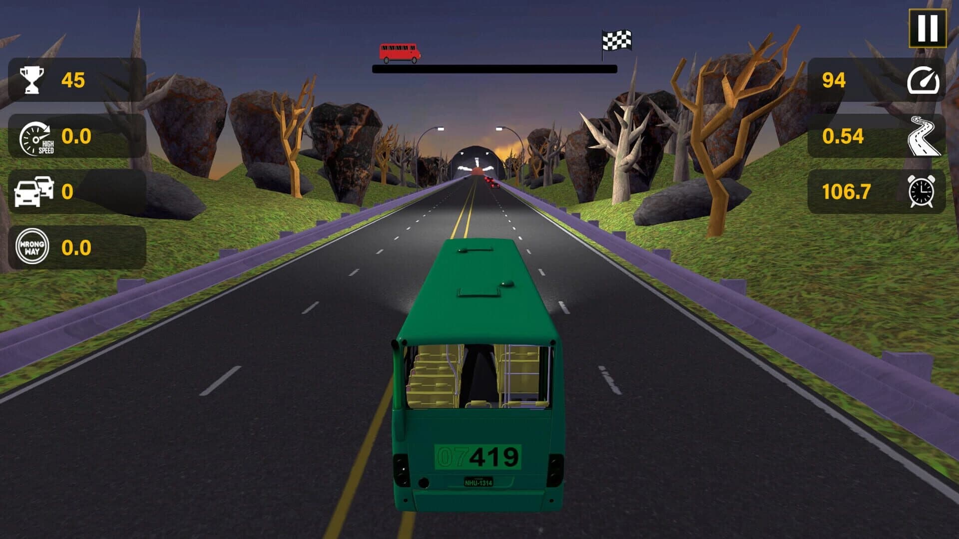 Highway Bus Rush screenshot 2