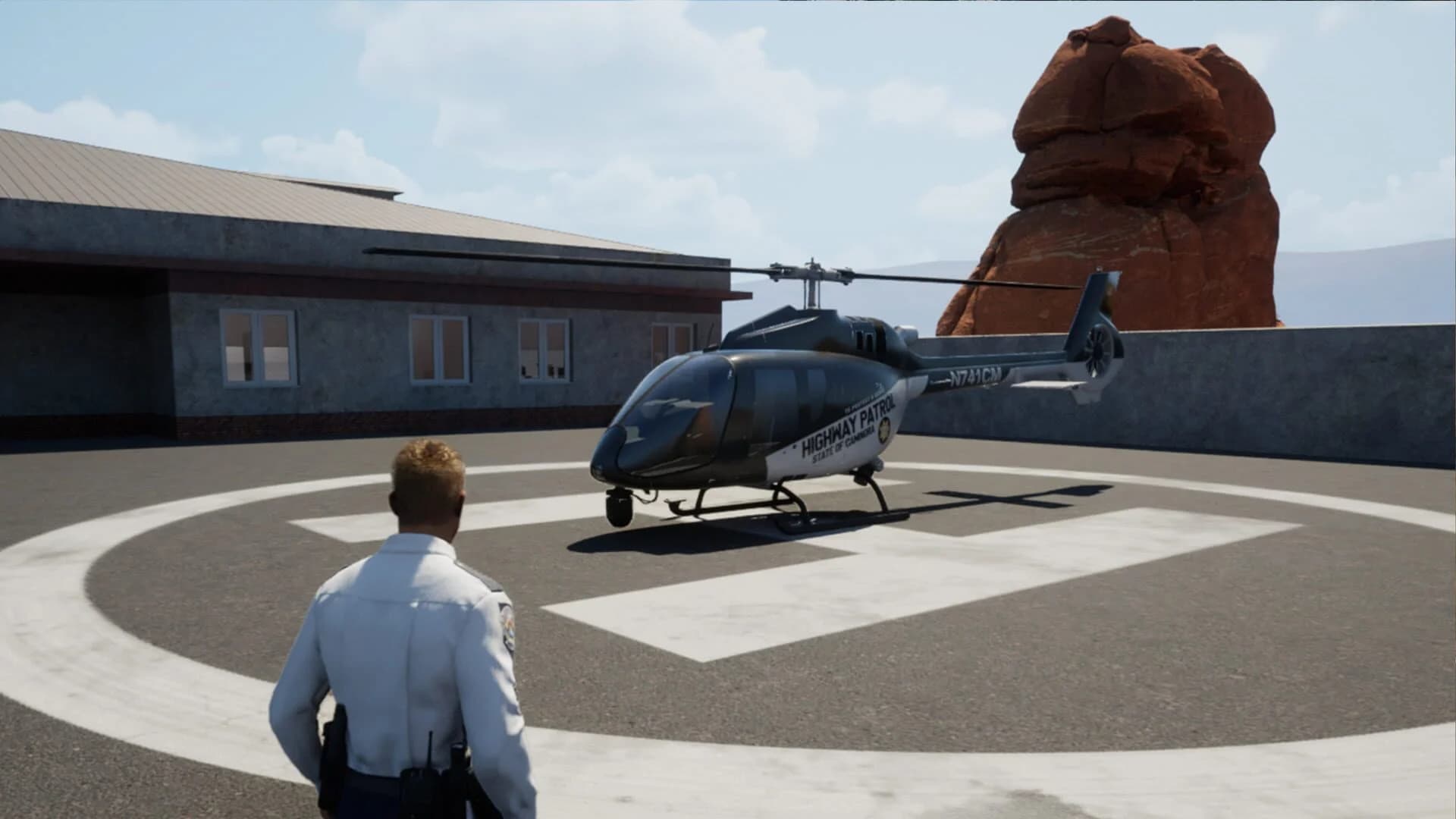 Highway Police Simulator screenshot 1